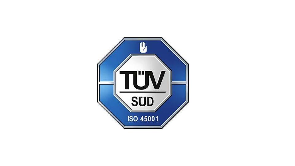 Logo TÜV Süd ISO 45001